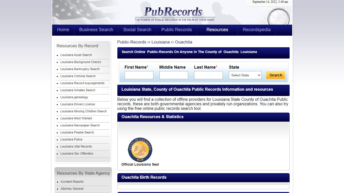 Ouachita County, Louisiana Public Records - Pubrecords.com